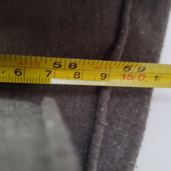 Natural Life Wide Leg Jumpsuit Women One Size Gray Green Sleeveless V-neck Comfy - Picture 9 of 14